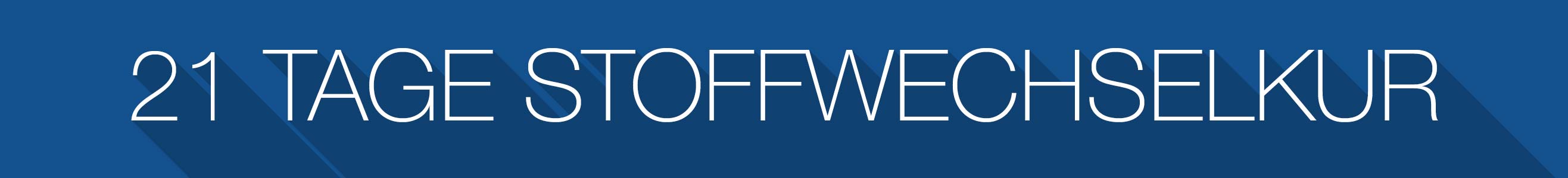 21 Tage Stoffwechselkur
